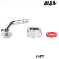 WOMPAN Beer Line Connector Kit, Hex Nut Barb Connector Keg Coupler Fitting, Practical Home Brewing A
