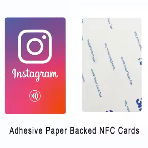 Programmable NFC Instagram Card Increase Your Follows Work for All NFC Enabled Mobile Phone Android 