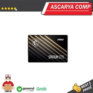 MSI SSD SPATIUM S270 480GB Sata 3 - 3D Nand SSD 480 GB 2.5"