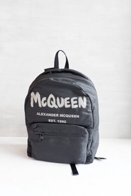 Tas original - Alexander McQueen Graffiti Logo Backpack