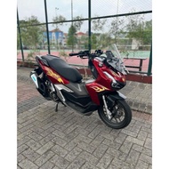 ADV 160 TRANSPARENT FLAME MCQUEEN STRIPING STICKER