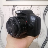 Canon eos 1300d bokeh Package And fix yongnuo Lens 50mm second like new Package Of fg-Style
