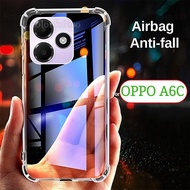 For OppoA6C 2026 Transparent Soft Case For Oppo A6C OppoA6 C OppoA 6C  A 6 C 4G 5G Clear Airbag Anti