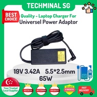 Techminal - Replacement Power Adapter 19v 3.42a 5.5x2.5 65W