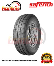 SAFERICH 215/70R15C TIRE/TYRE-109/107-8PRS*FRC96 QUALITY TUBELESS TIRE
