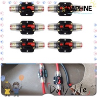 DAPHNE DC Resettable Circuit Breaker, 60A 50A 40A 30A Resettable Insurance Self Recovery Circuit Bre