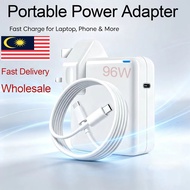 Protable 96W USB C PD Fast Charging For Lenovo/Dell/HP/Acer/Xiaomi 65W Power Adapter Macbook Air Pro