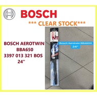 *** ***Windshield Wiper BOSCH Aerotwin Retrofit Single Size BBA 650 (24'')