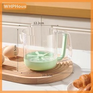 WHPHous Salad Dressing Shaker Bottle Manual Stiring Cup For Kitchen Egg Beater Liquid Mixing Cup Vin