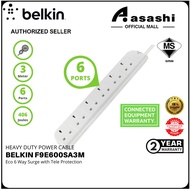 Belkin F9E400sa3M / F9E410sa2M / F9E600sa3M 4way/6way surge-2m/3meter Economy Series