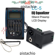 PISTA LC-5 Acoustic Battery Box LCD Display EQ Equalizer