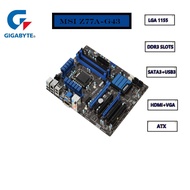 (เมนบอร์ด)Mainboard MSI ZH77A-G43 (LGA1155) Support Intel gen2-3