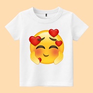 Cute love emoji children's t-shirt
