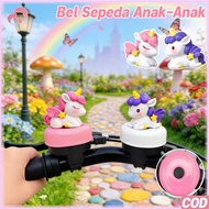 Kids Bicycle Bell Unicorn Bicycle Bell Kids Bicycle Decoration Cute Cartoon Whistle Bicycle Bell
