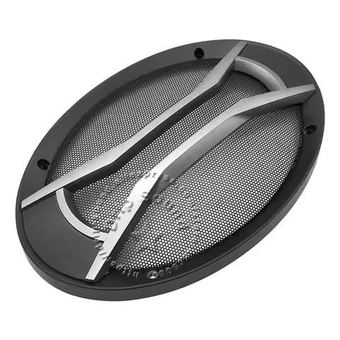 For 6"x9" 6x9 Inch Car Audio Speaker Conversion Net Cover Decorative Circle Metal Mesh Grille Protec