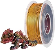 CC3D Silk Tri Color PLA Filament Black/Red/Gold 1.75mm 1KG 3D Printer Coextrusion Triple Filament Sh