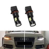 2pcs Xenon White P13W Canbus No Error LED Bulbs For Audi A4 B8 NonFL (2008-2012) Q5 Chevrolet Daytim