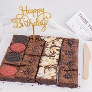 FUDGY BROWNIES ULANG TAHUN HAMPERS IDUL FITRI BIRTHDAY CAKE SP0