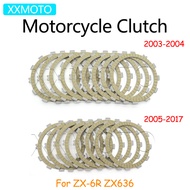 For Kawasaki ZX6R ZX636 ZX 6R 636 ZX-636 2003 2004 2005-2016 2017 Motorcycle Clutch Plates Friction 