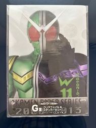 全新平成幪面超人大集合編 G賞 W 及OOO A4 A5 塑膠 FOLDER 及紀念卡一套