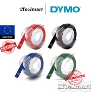 DYMO Embossing Tape DY EMB 9 Mm. x 3 M. (1 Roll/2 Rolls) Available In Red/Blue/Black