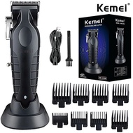 Kemei KM-2296 Professional Hair Clipper for Men Hair Cutting Machine with Seat Charger Hair Trimmer