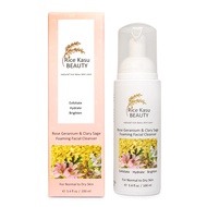 Rice Kasu Beauty Foaming Cleanser, Rose Geranium & Clary Sage, 3.38 Fluid Ounce