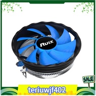 【●TI●】RUIX X120 CPU Fan Air Cooler for  LGA 1155 1700 1200 1151  AM3 AM4 CPU Radiator Fan for 120mm 