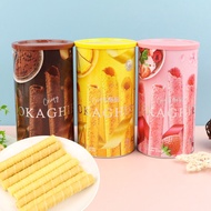 Snacks Miếng Bánh Tráng Trứng Giòn HongKong Style 228g Giảm Béo Buổi Chiều Trà Sữa Chua Ngọt Miếng Ă