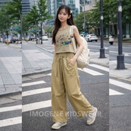 KATUN ER-544 IMPORTED GIRLS' SHORT SHIRT SET AGE 6-12 YEARS IMPORTED CHILDREN'S KNIT TOP SET WITH PR