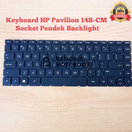 Keyboard HP Pavilion 14-CF 14-CK 14-DK 14-DF 14-DG 14-DH 14-CM 14-DQ 14T-DH 14M-DH 14-CE 14-FQ 14-CD