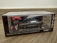 1:64 inno NISSAN SKYLINE GT-R (R32) NAGANORI ITO