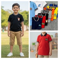 CHILDREN'S T-SHIRT HEM POLO 1-7 YEARS C KIDS ORIGINAL