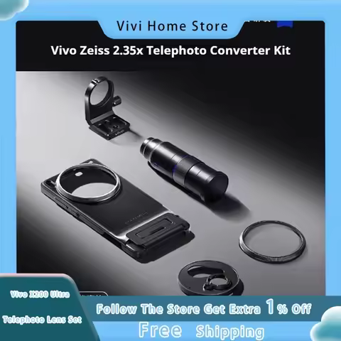 For Vivo X200 Ultra Zeiss 2.35x Telephoto Lens Set Photographer's Kit Without imaging Handle With Or