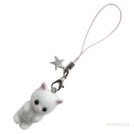 Ivy Soft Animal Keychain Pendant Charm Cute and Functional for Mobiles and Keychains