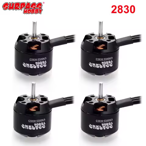 1/4PCS Surpass Hobby 2830 1300KV 1000KV 850KV 750KV Outrunner Brushless Motor for RC 300g-700g Fixed