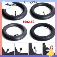LA 1Pcs Inner Tube, Butyl Rubber 10x2.50 Inner Tyre, Durable 10inch 0° 45° 90° Straight Pneumatic Ti
