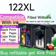 Compatible for HP 122XL Ink Cartridge HP 122XXL Ink HP 122 Ink Cartridge for 1510 1050 2000 2050 300