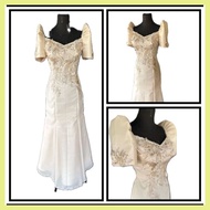 ❋ ▼ ∯ Modern filipiniana Mestiza Dress Pang Ninang