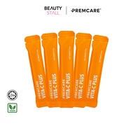 PREMCARE Vita-C Plus 3.5g x 5s | Vitamin C 500mg Immune Booster Supplement Vit E & Orange Juice