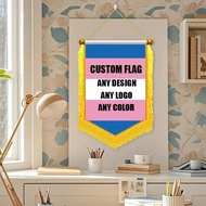 Surface Hanging、Hanging Style Decorative Flag Garden ，Exchange Flag Decoration-Photo merge flag suit