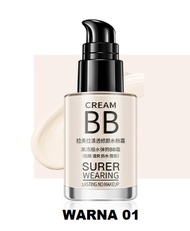 1001 BB CREAM / BB CREAM SUPER WEARING LASTING CONCEALER FOUNDATION MAKE UP / BB Cream Foundation Primer Membuat Make Up Lebih Cerah Concealer Make Up Tampak Alami Ringan - 30 ML