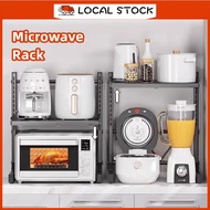 Microwave Rack Extendable Kitchen Racks Organiser Adjustable Microwave Rack Cabinet Storage Shlef