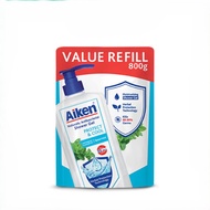 AIKEN Body Wash Protect & Cool - [ 800g Refill Pack ]
