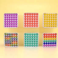 (การจัดส่งแบบสุ่ม)ส่งจากไทย ของเล่นเด็ก ของเล่นเสริมพัฒนาการ Pop it Bubble Fidget Toy เกมฝีกสมอง ของ