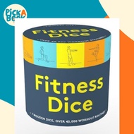 [100% Original Books] - Fitness Dice : 7 Wooden Dice, Over 45,000 Workout by Chronicle Books (US edi