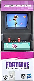 FORTNITE Victory Royale Series Arcade Collection Pink Arcade Machine Collectible Toy with Accessories - Ages 8 and Up, 6-inch