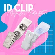 ID Clip Holder Metal Clip for Id Cards (100pcs)
