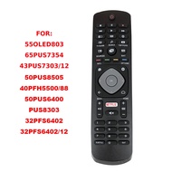 398GR08BEPHN0011HL NEW Original Remote Control FOR PHILIPS HOF16H303GPD24 TV NETFLIX Fernbedienung 398GR08BEPHN0011HL for 43PUS6262/12 55PUT6103/56