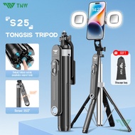 TNW S25/S30 Selfie Stick Tripod Portable Tripod for Mobile Phones with 360° Rotation Bluetooth Remot